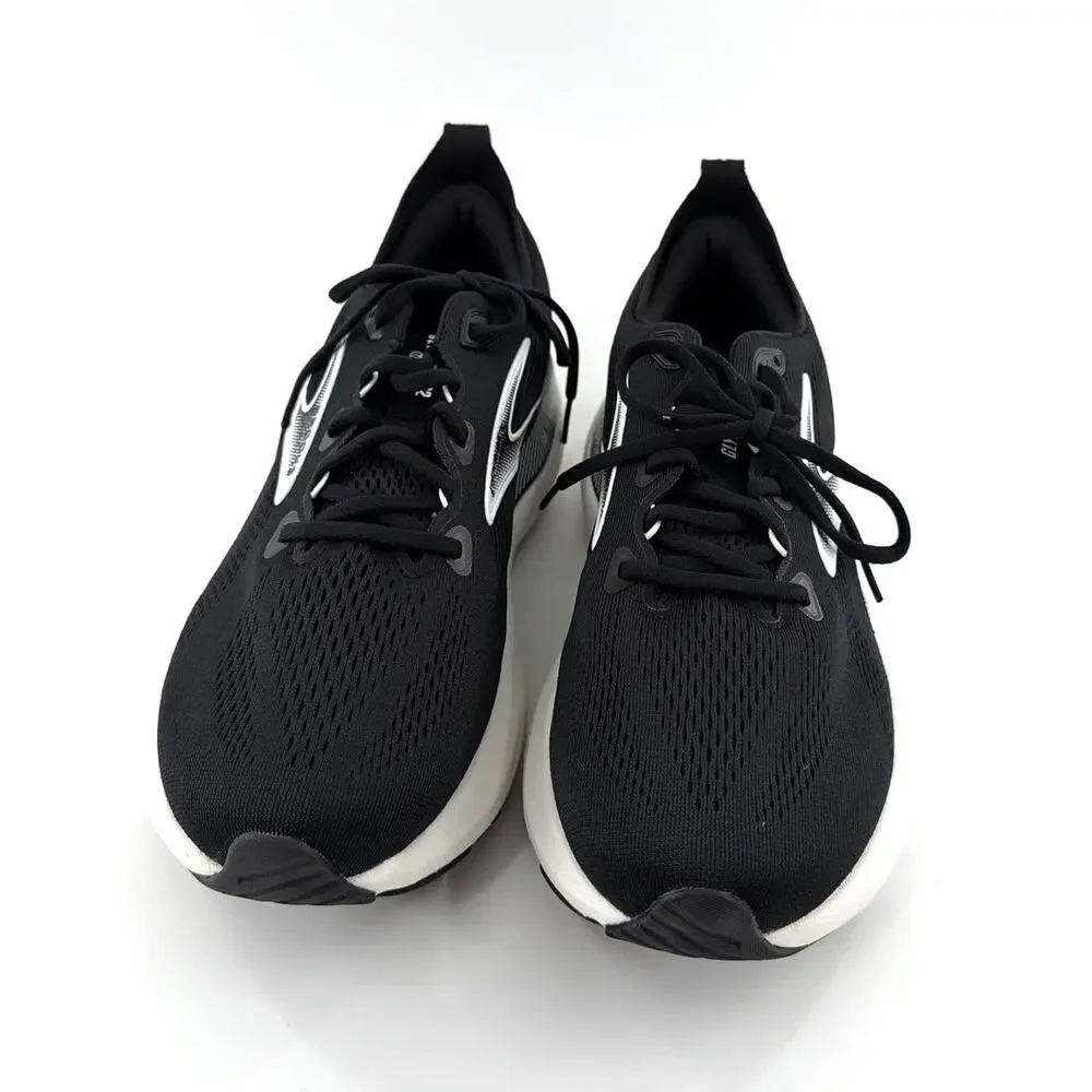 Brooks Men's Black Gray White Glycerin GTS 22 Running Shoes Size 10